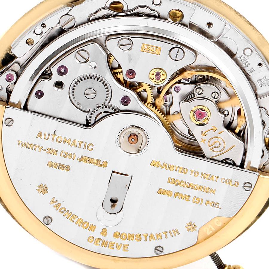 Vacheron Constantin Patrimony Yellow Gold Automatic Mens Watch 44012