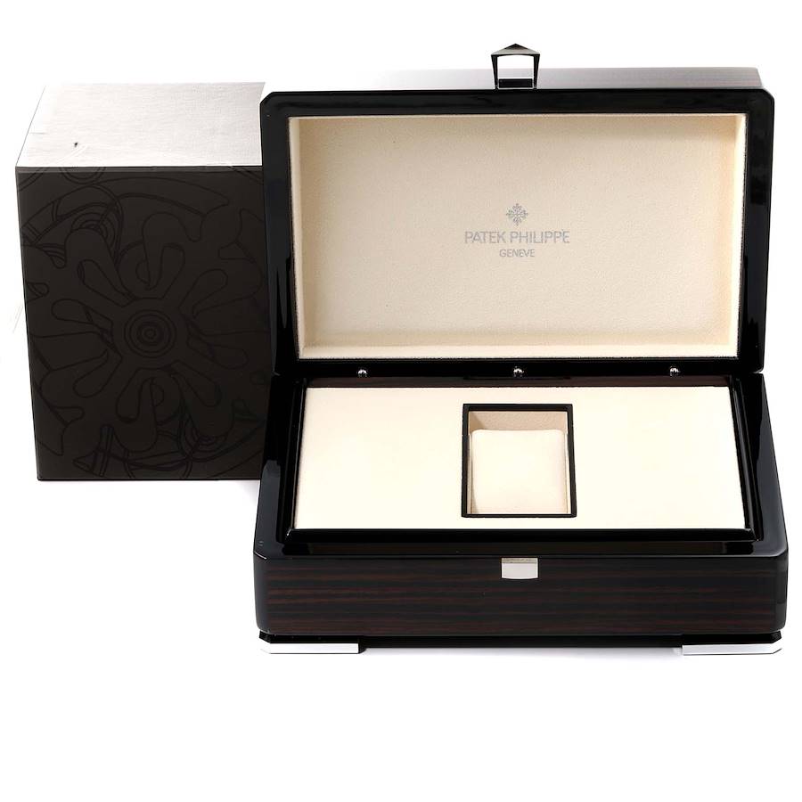 Patek Philippe Complications Annual Calendar Rose Gold Diamond Watch 5396