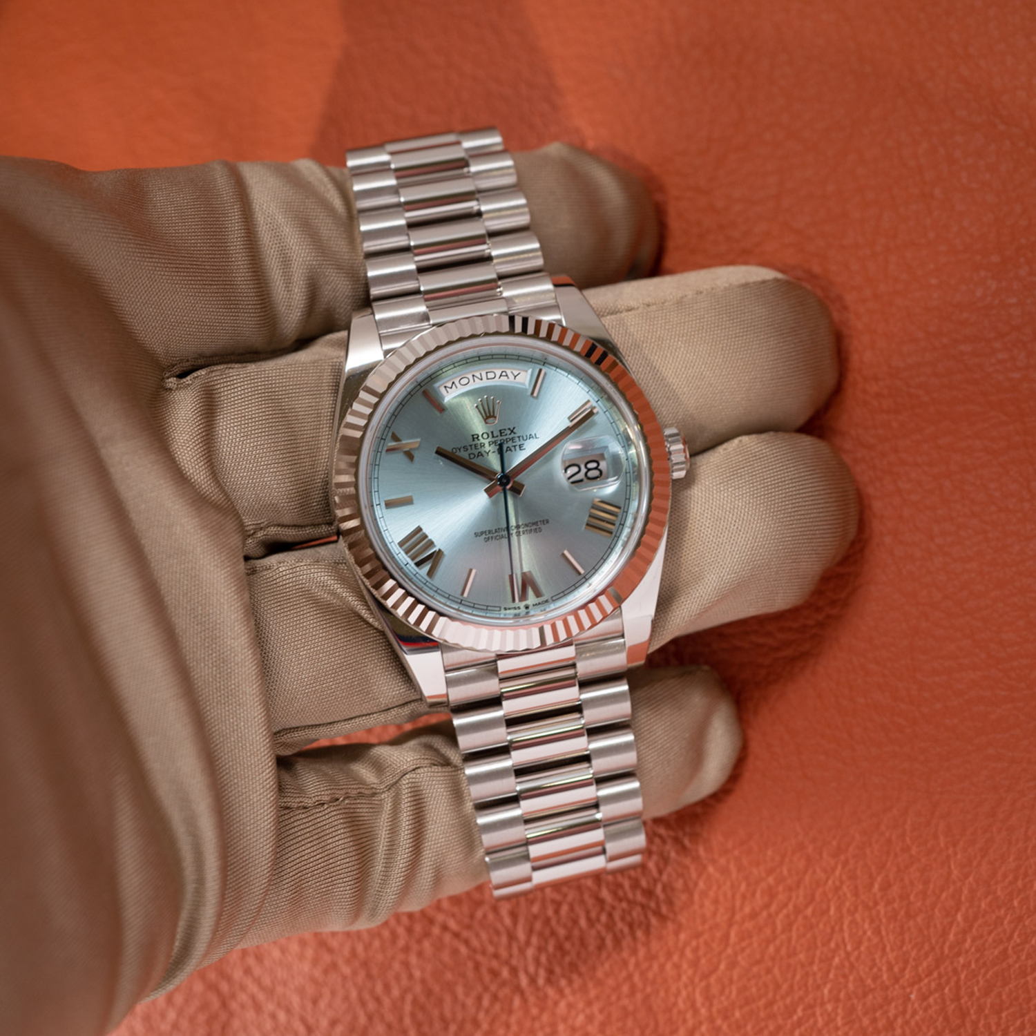 2025 NEW Rolex Land-Dweller 40 Oyster, 40 mm, Oystersteel and white gold M127334-0001
