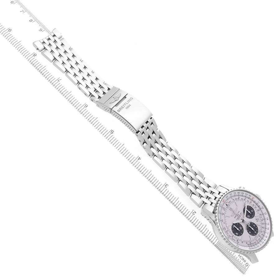 Breitling Navitimer 01 Panda Dial Steel Mens Watch AB0120