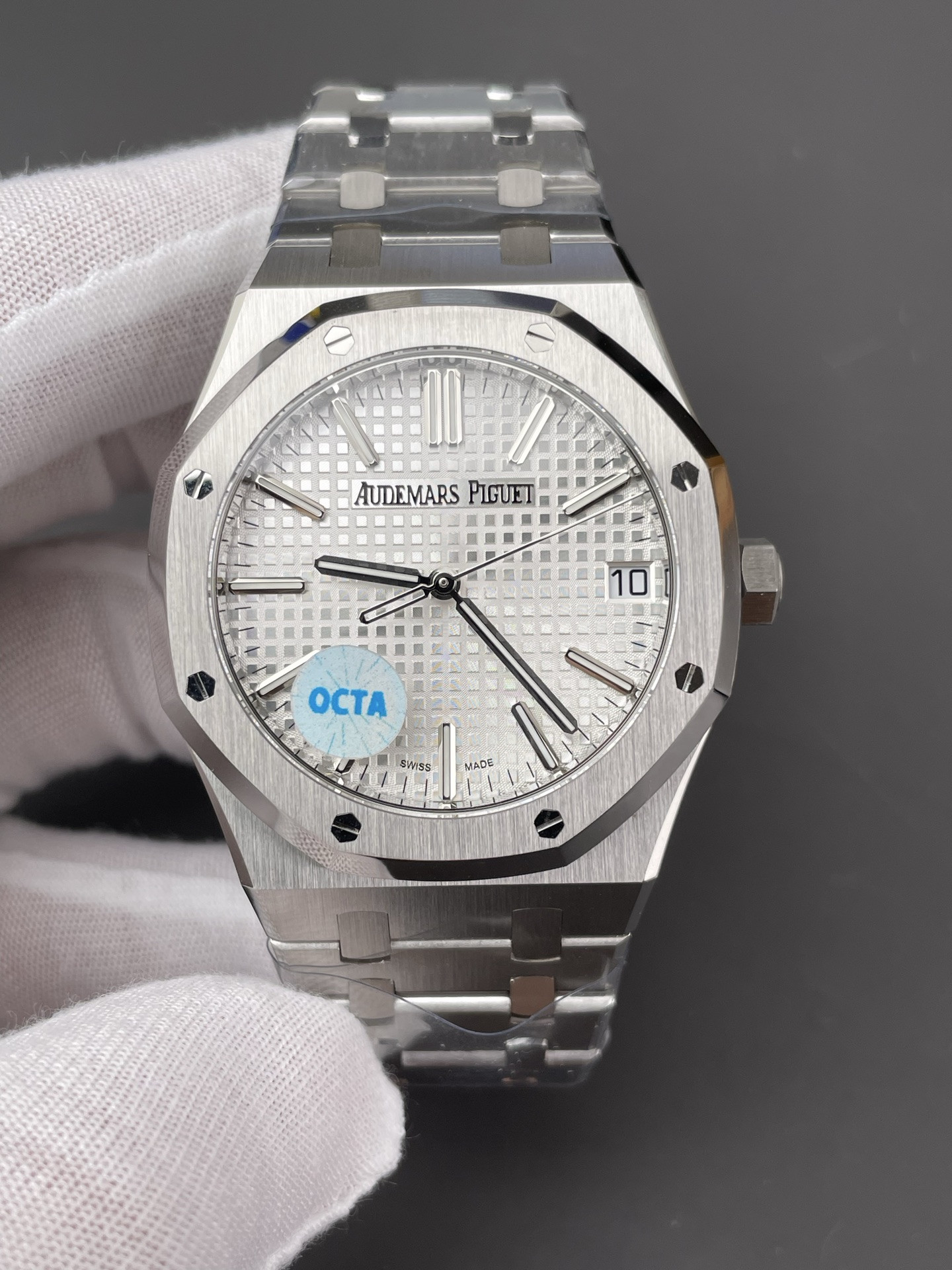 Royal Oak 15510 White Dial