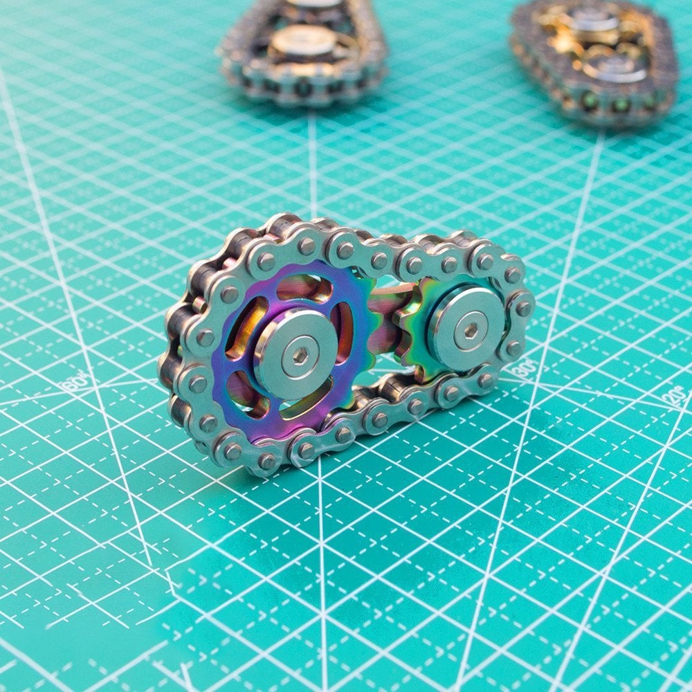 💥LAST DAY 49%OFF - Sprockets Bicycle Chain Fidget Spinner Toys