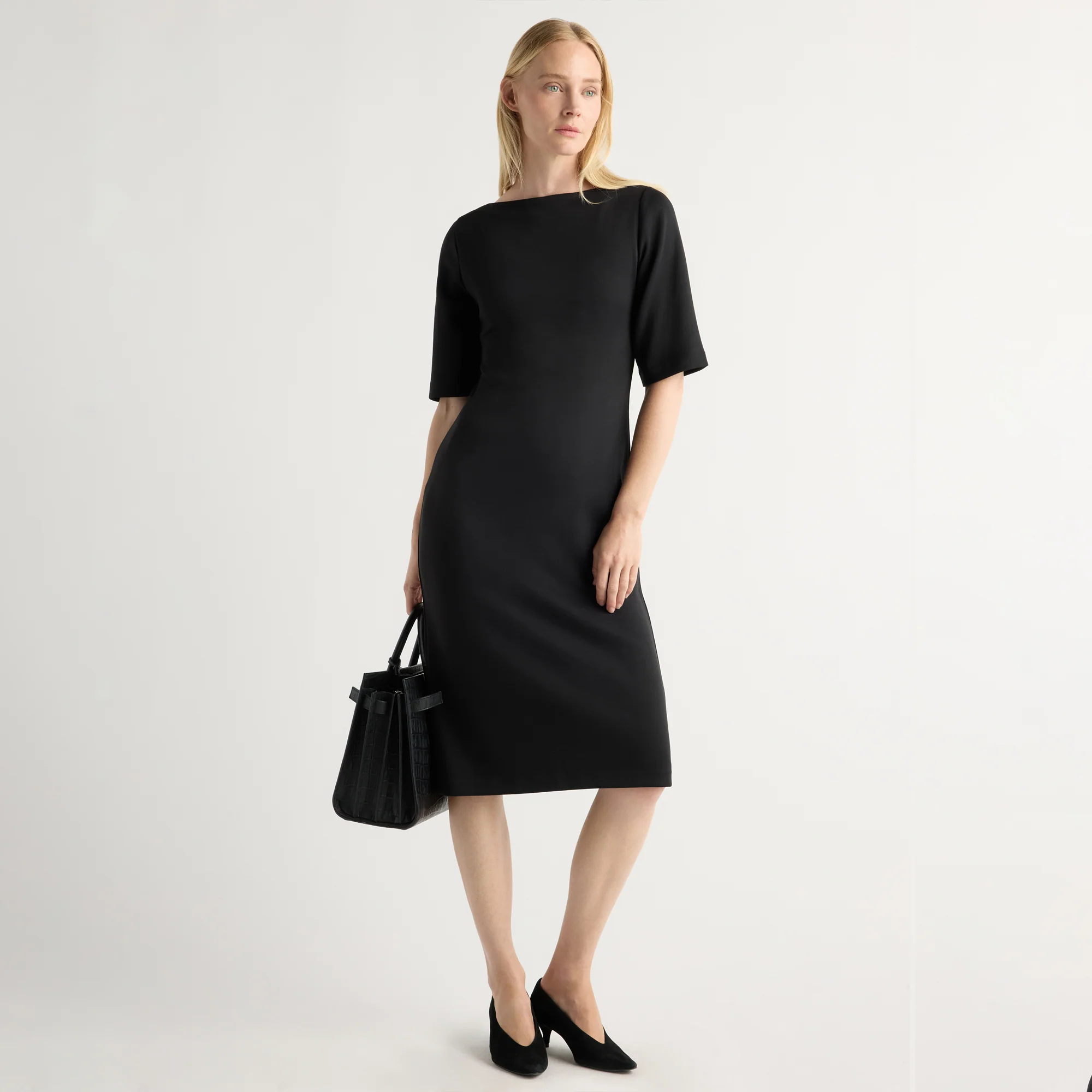 Rafaella Boat-Neck Dress