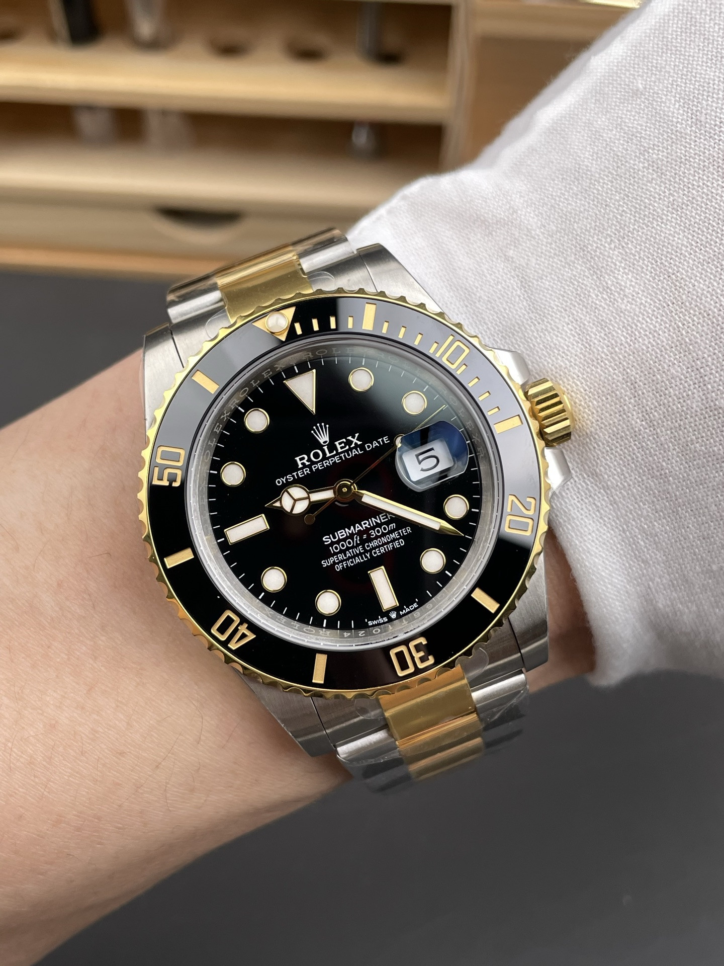 3rd Gen Two-Tone Black Submariner