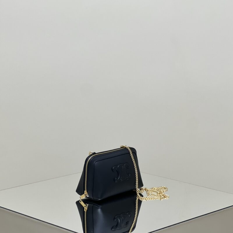 Replica Celine Triomphe Clutch Black