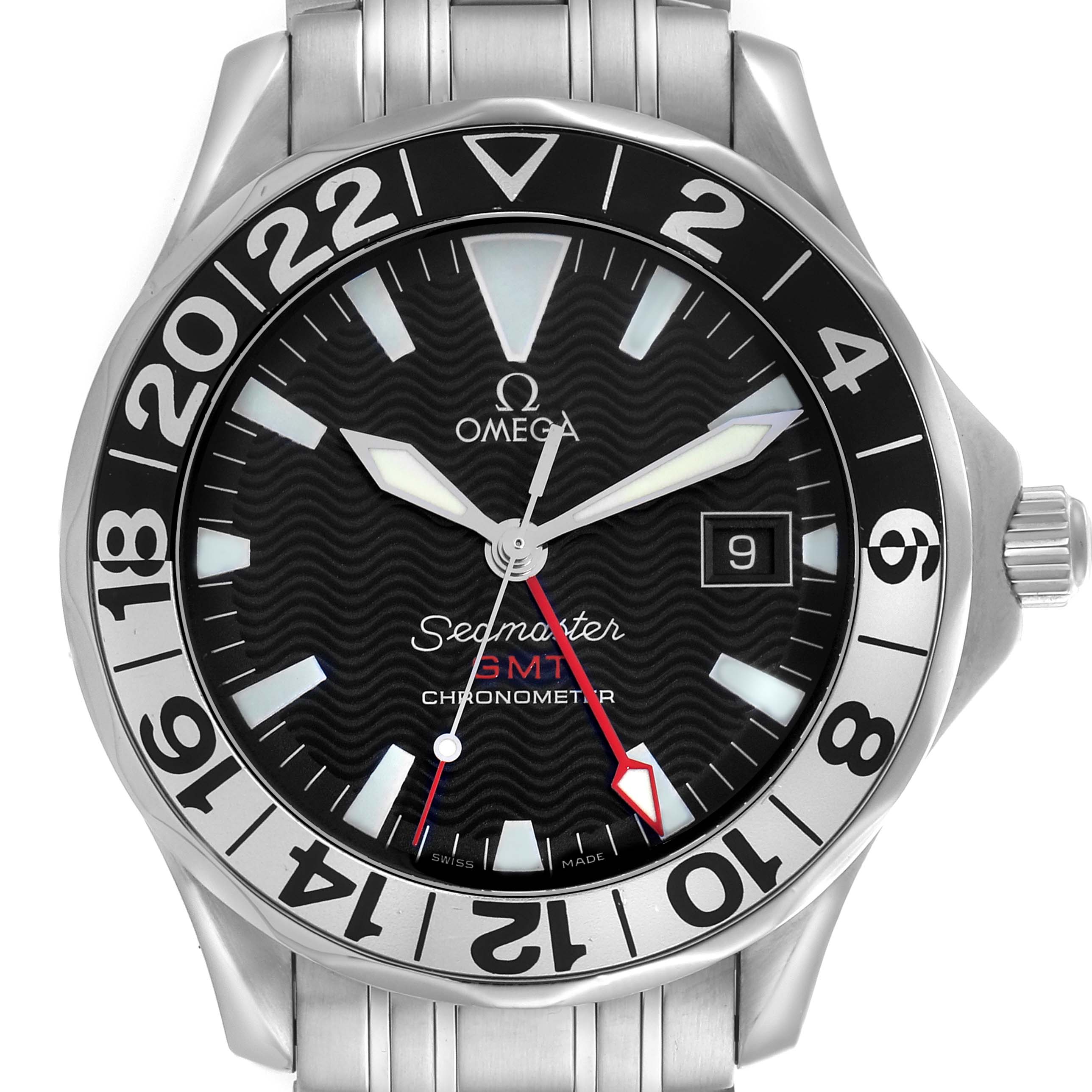 Omega Seamaster GMT 50th Anniversary Steel Mens Watch 41.0 MM 2534.50.00