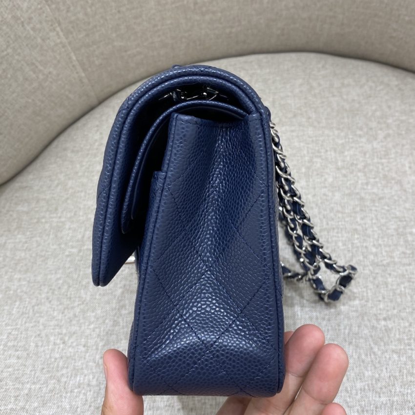 CHANEL Classic Flap 25cm Sea Blue