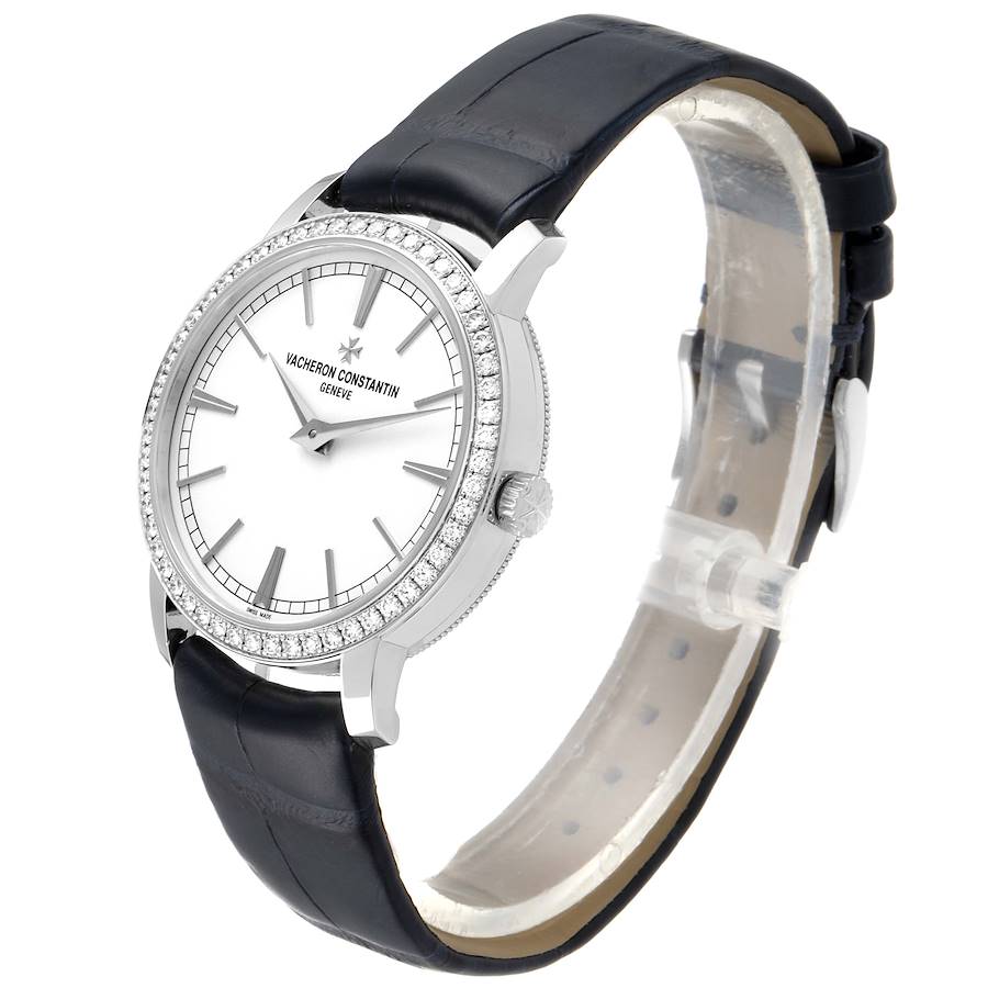 Vacheron Constantin Traditionnelle White Gold Diamond Ladies Watch 81590