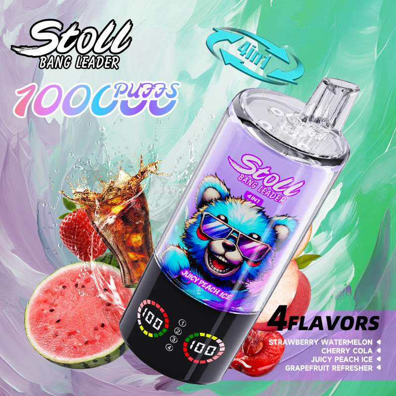Bang Leader 100K Puffs 4-in-1 Prefilled Vape Device - 4 Flavours, Rechargeable, 850mAh
