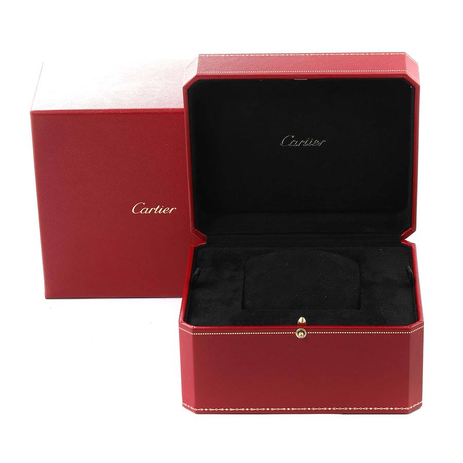 Cartier Roadster XL Rose Gold Wooden Dial Limited Edition Mens Watch W6206001