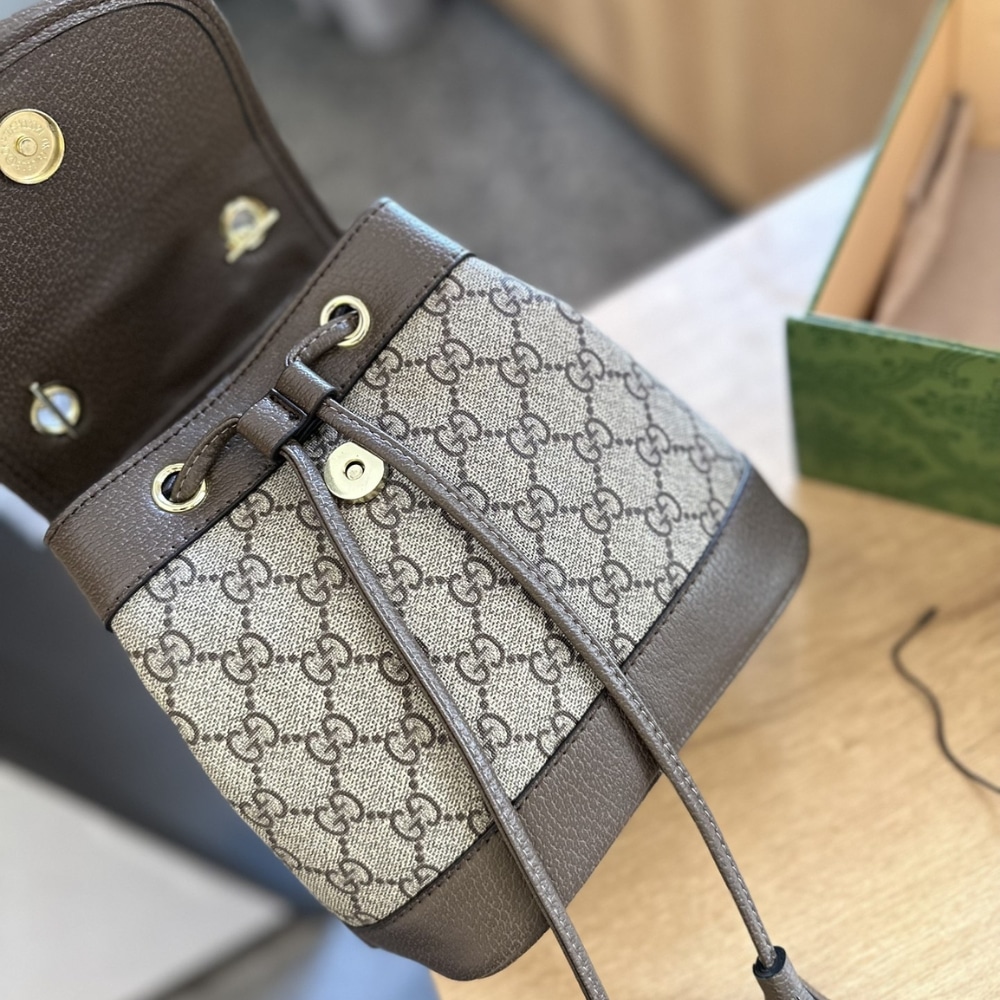 Gucci Ophidia Gg Mini Backpack Beige Ebony 22Cm 79522196Iwg_8745