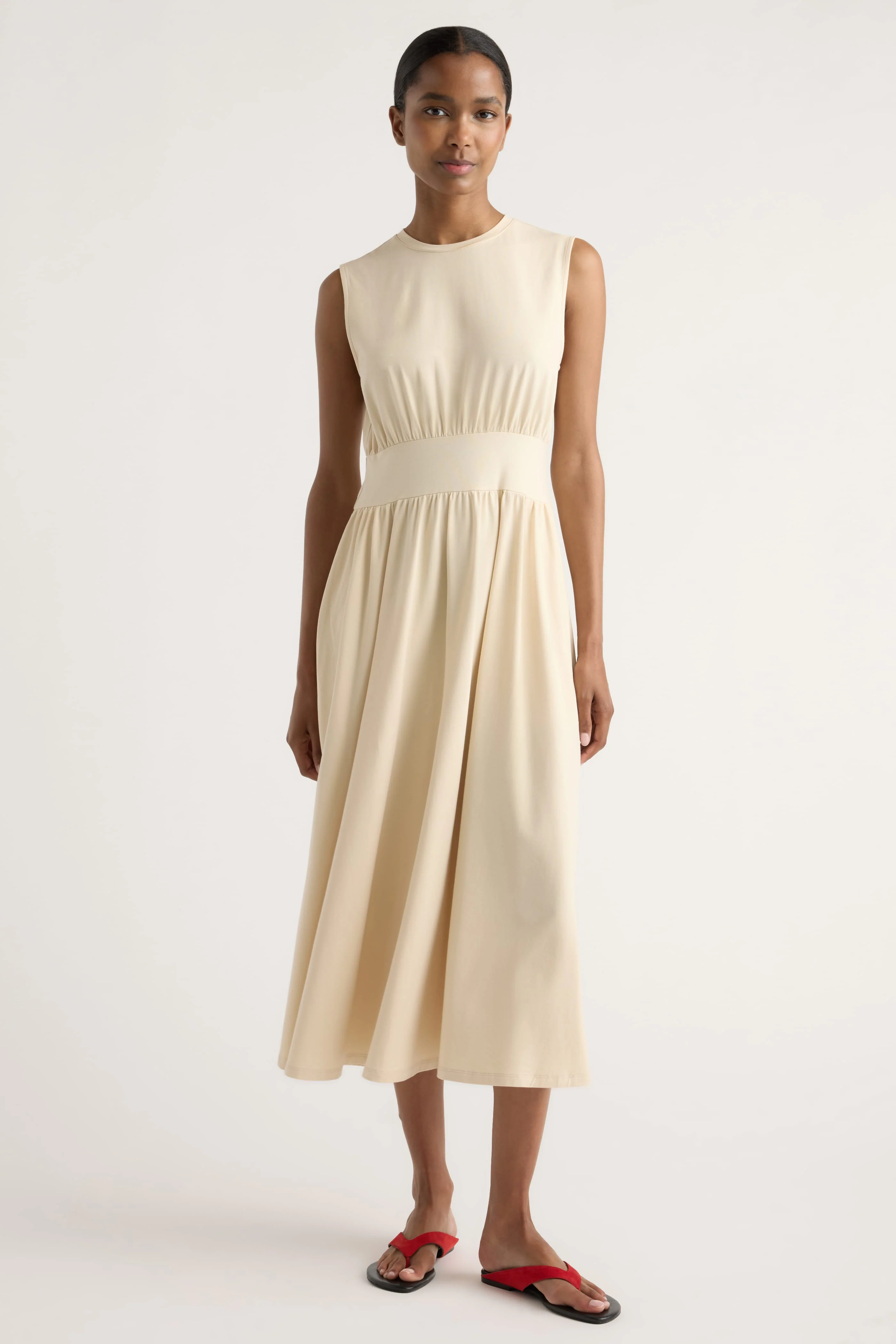 Prynn Sleeveless Jersey Dress