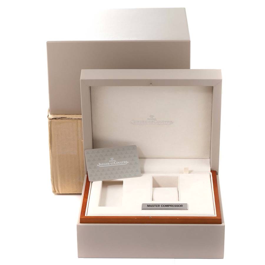 Jaeger LeCoultre Master 8 Day Perpetual Calendar Steel Watch 174.8.26.S Q1618420