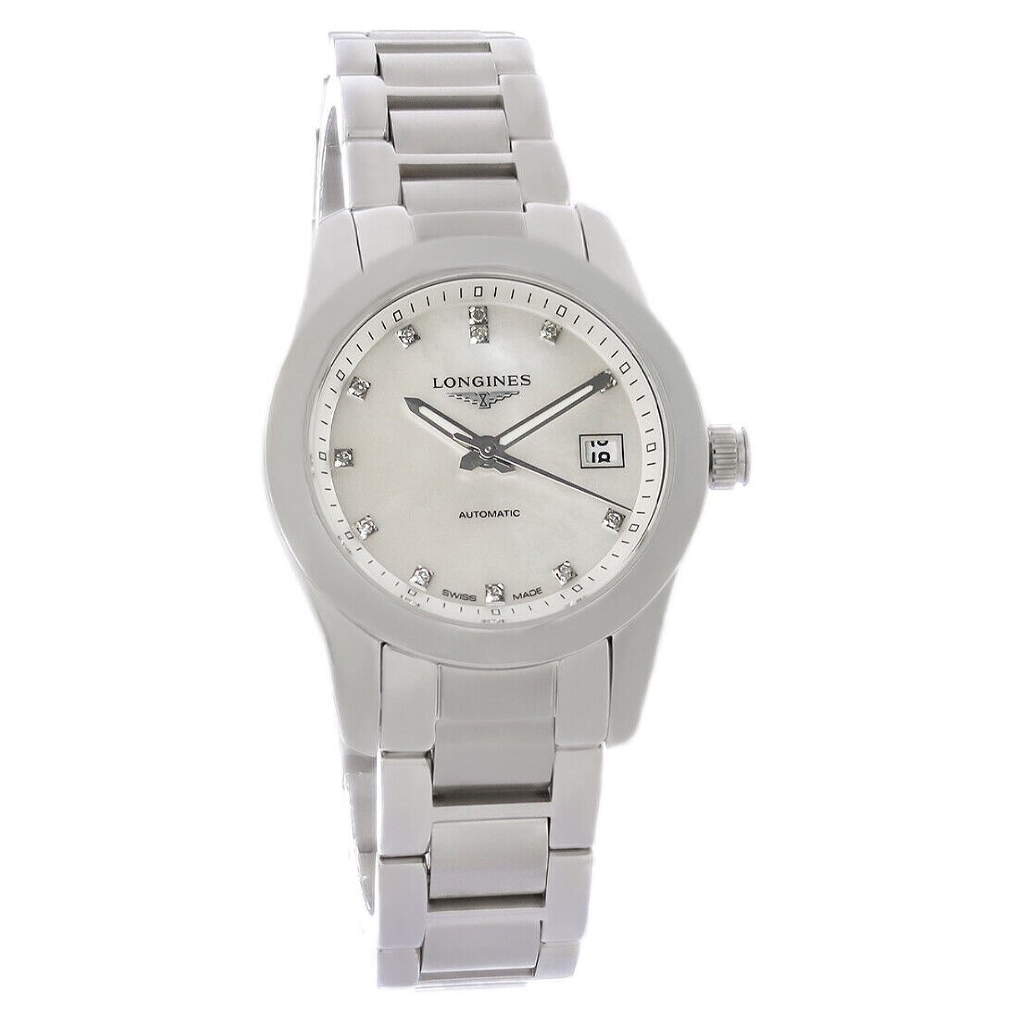 Longines Women's L2.285.4.87.6 Conquest Stainless Steel Watch