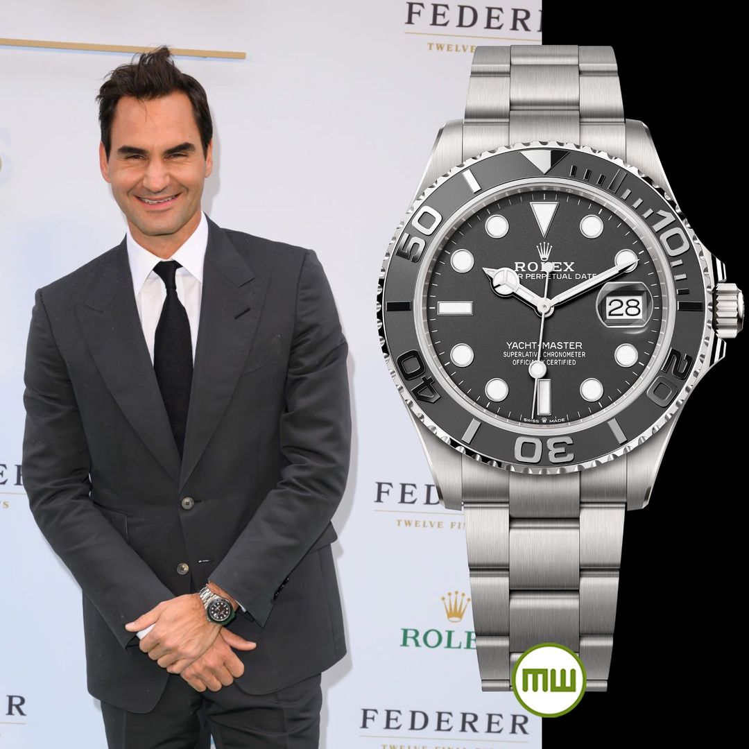?2024 Newest Rolex Yacht-Master 42 Black Dial RLX Titanium Men's Watch 226627-0001