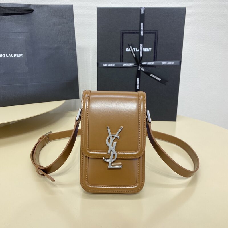 Replica YSL Solferino Mini Brown