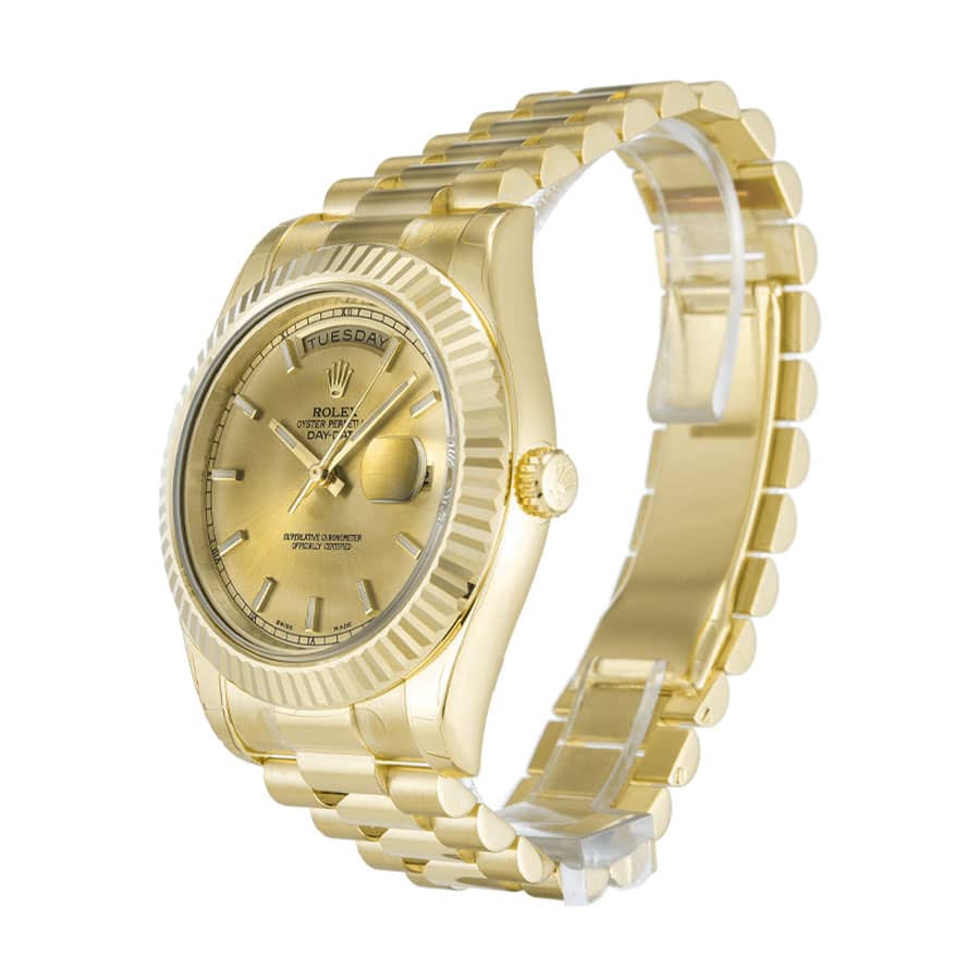 Rolex Day-Date 228238 Super Clone Gold Champagne Dial