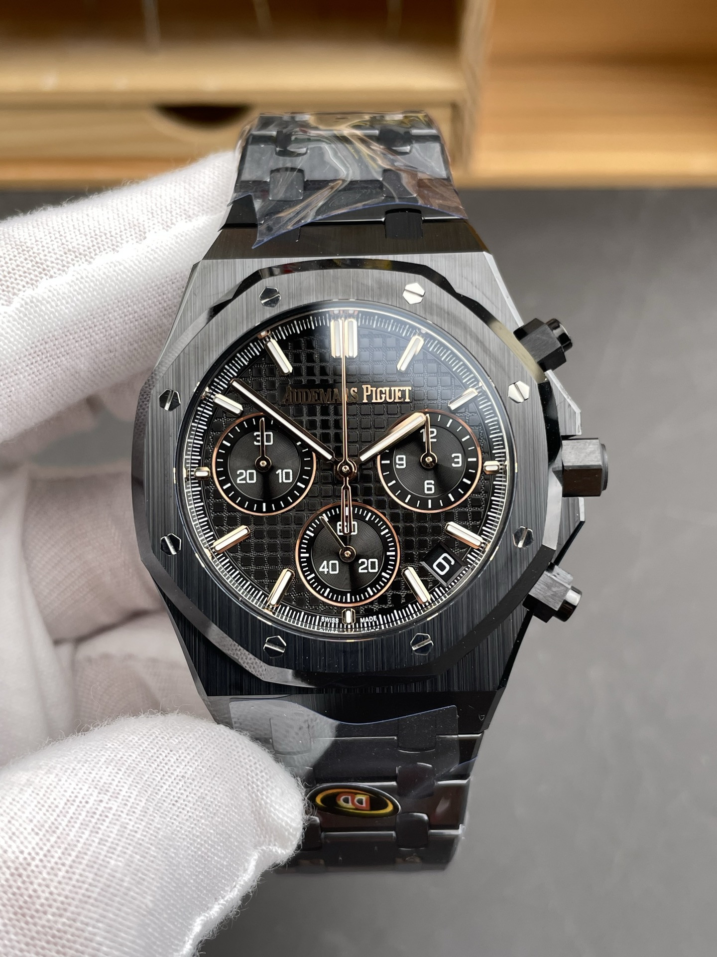 Royal Oak 26240 Black Ceramic DDF Factory