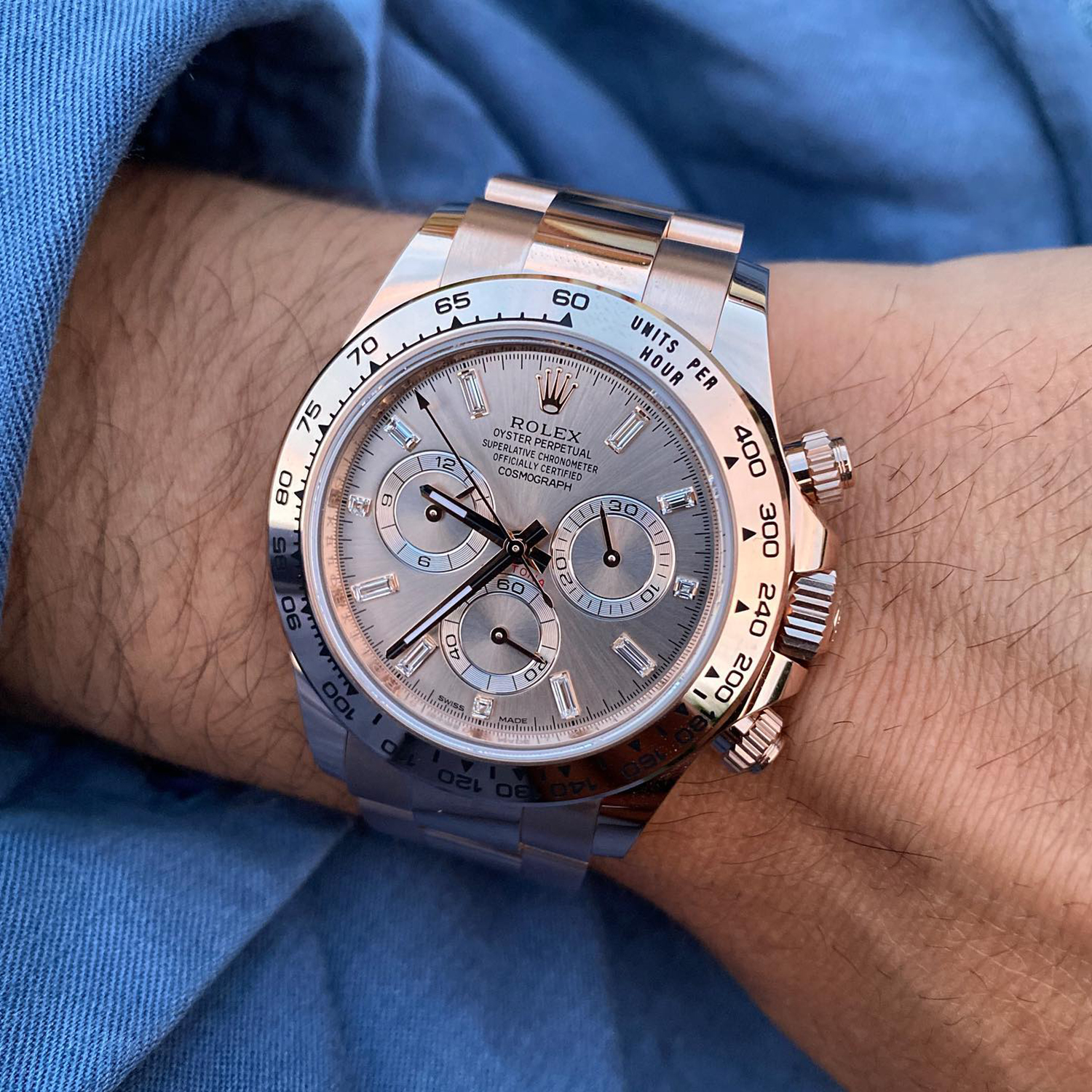 ​Rollie-The Crown Cosmograph Daytona 18ct Everose Gold 40mm 116505-0017