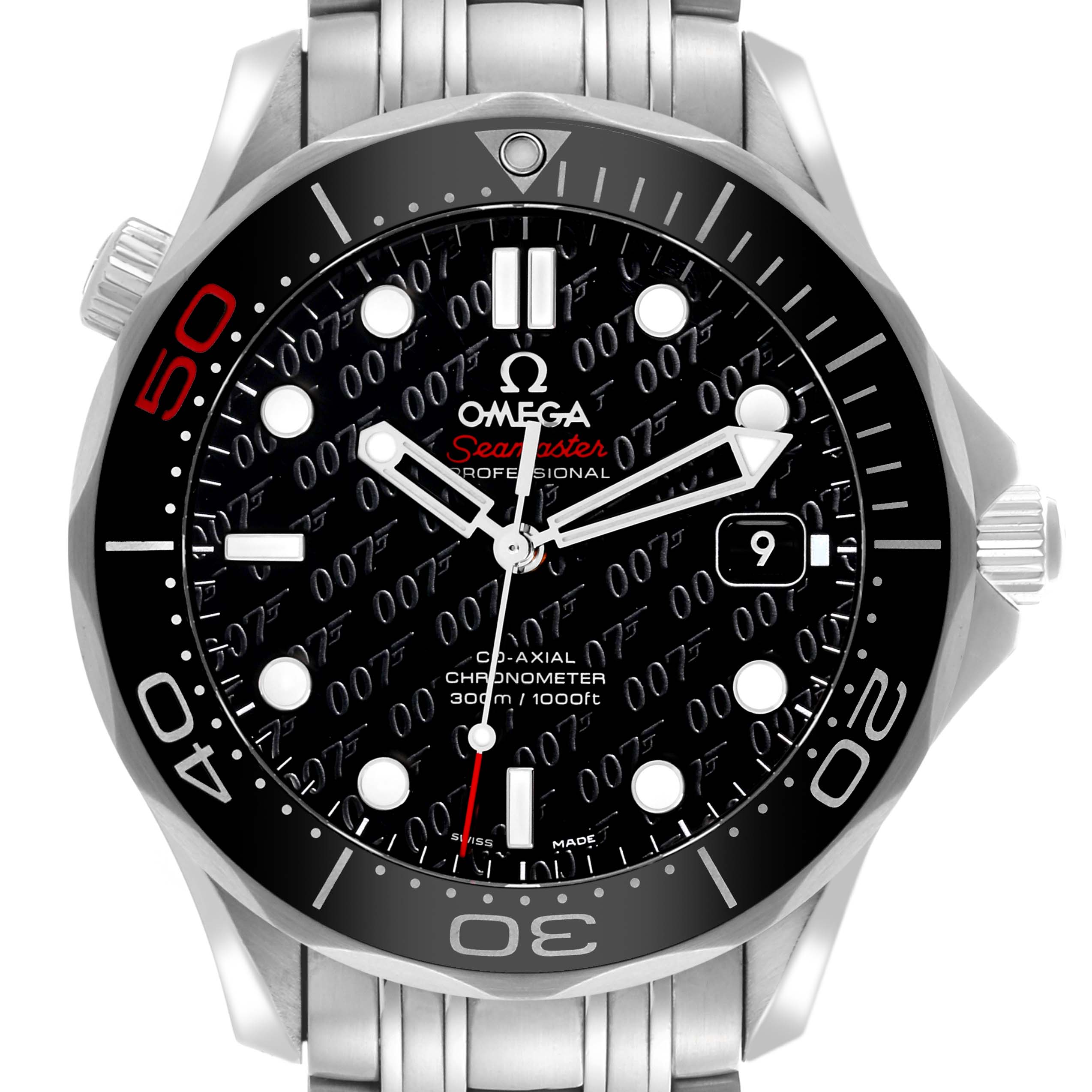 Omega Seamaster LE Bond 007 Steel Mens Watch 41.0 MM 212.30.41.20.01.005
