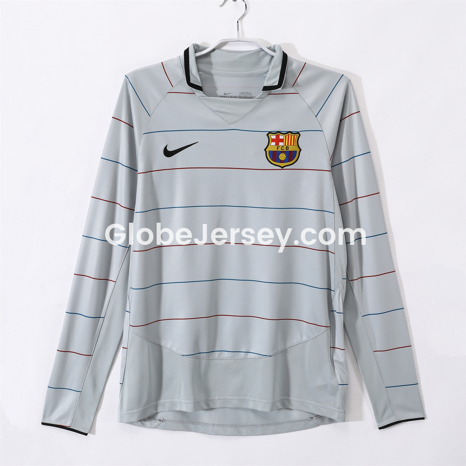 Retro Barcelona 03-04 Away Long Sleeves Jersey