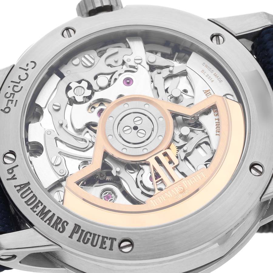 Audemars Piguet Code 11.59 Chronograph Blue Dial Steel Watch 22393ST