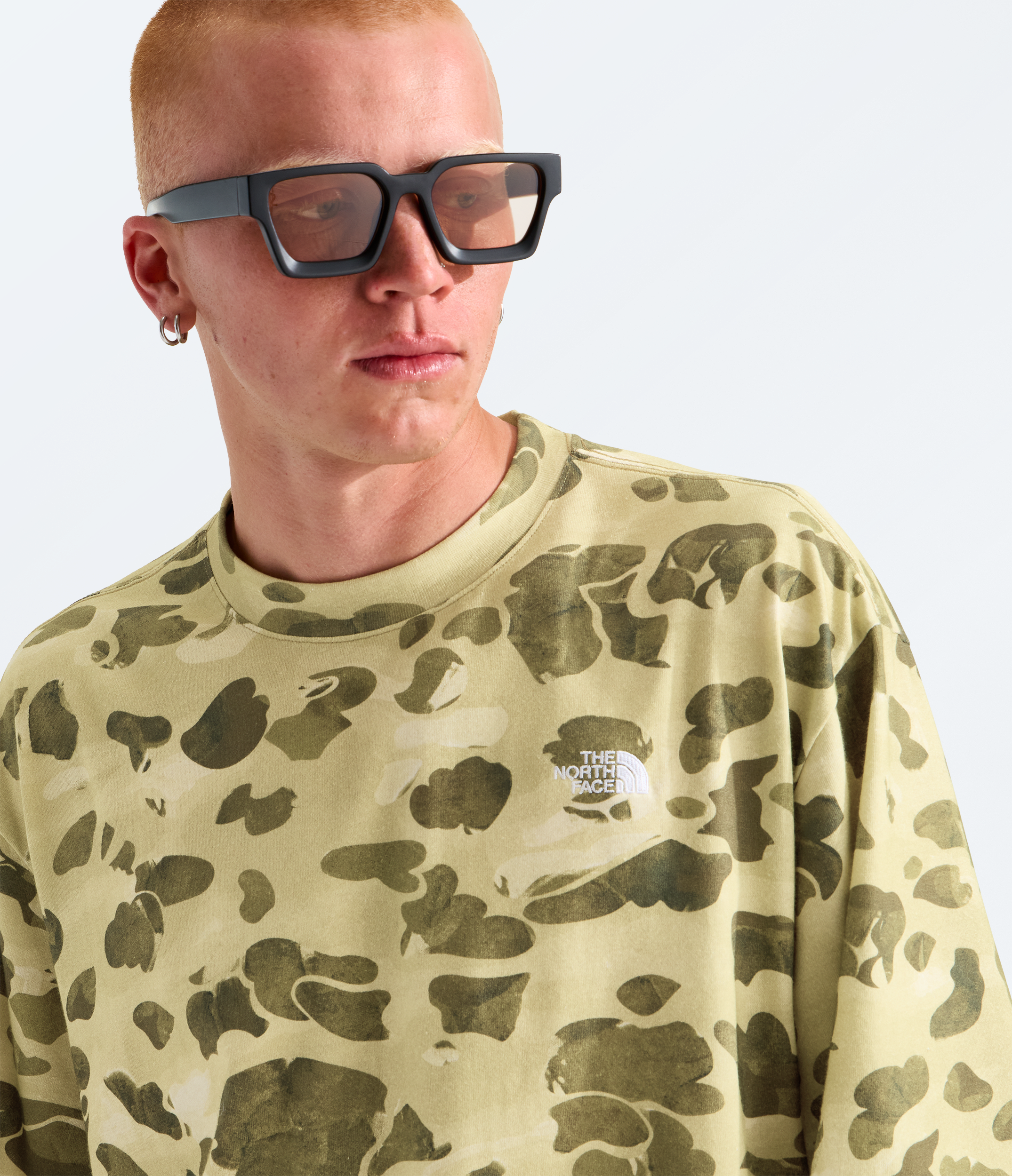 Men’s TNF™ Essential Simple Dome Oversized Short-Sleeve Tee—Print