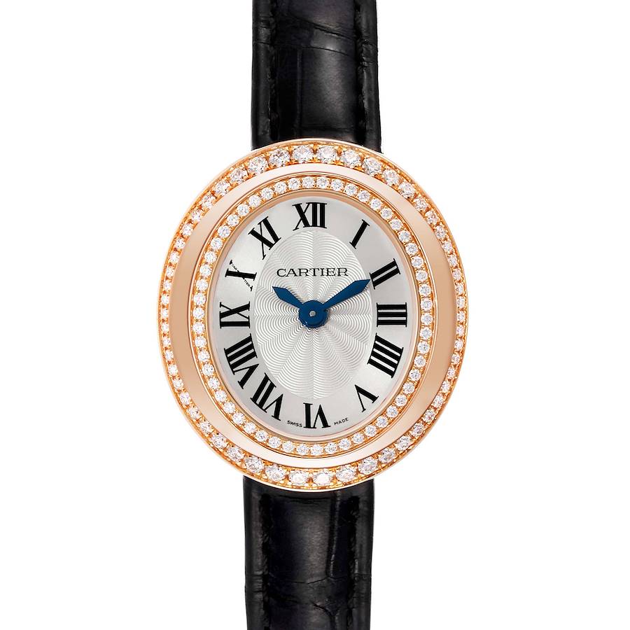 Cartier Hypnose Rose Gold Diamond Bezel Ladies Watch WJHY0006