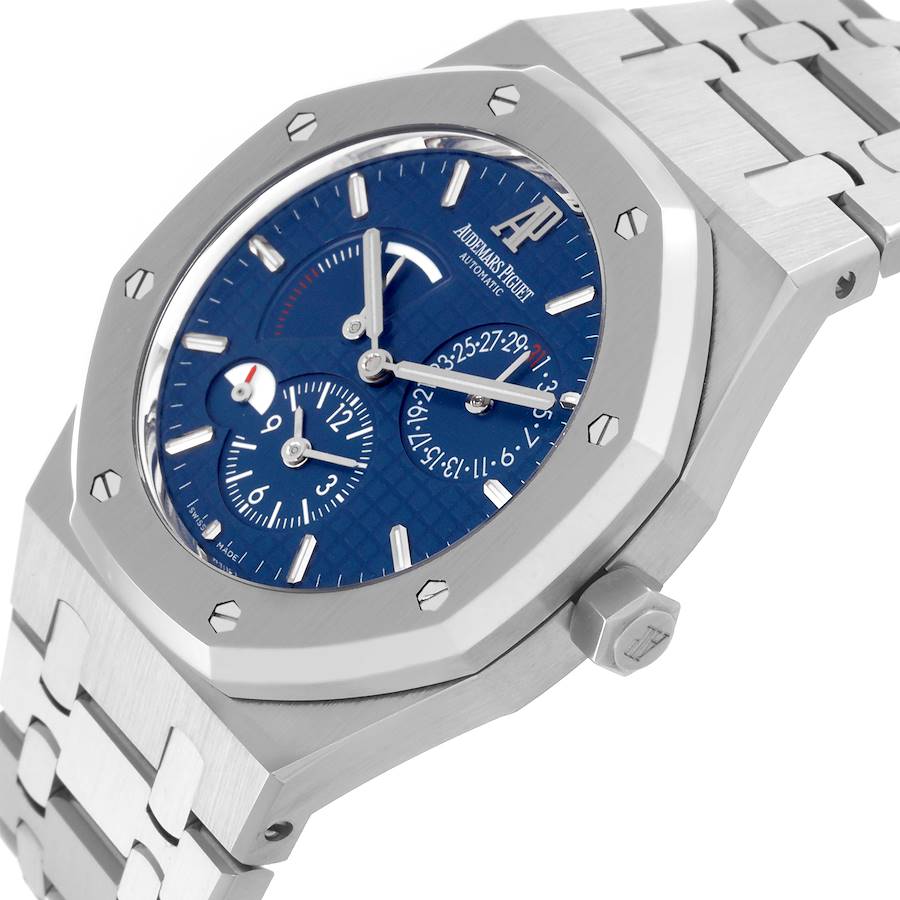 Audemars Piguet Royal Oak Dual Time Power Reserve Mens Watch 26120ST