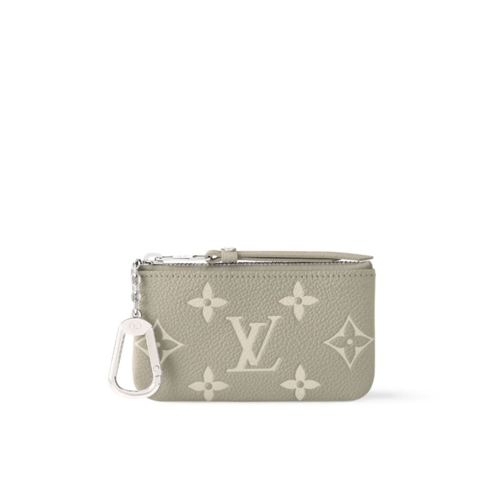 Louis Vuitton Key Pouch Light Grey 12Cm M13793