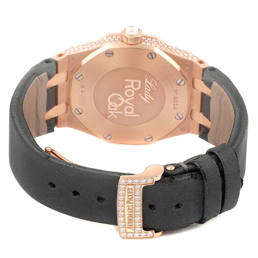 Audemars Piguet Royal Oak Rose Gold Diamond Ladies Watch 67625OR