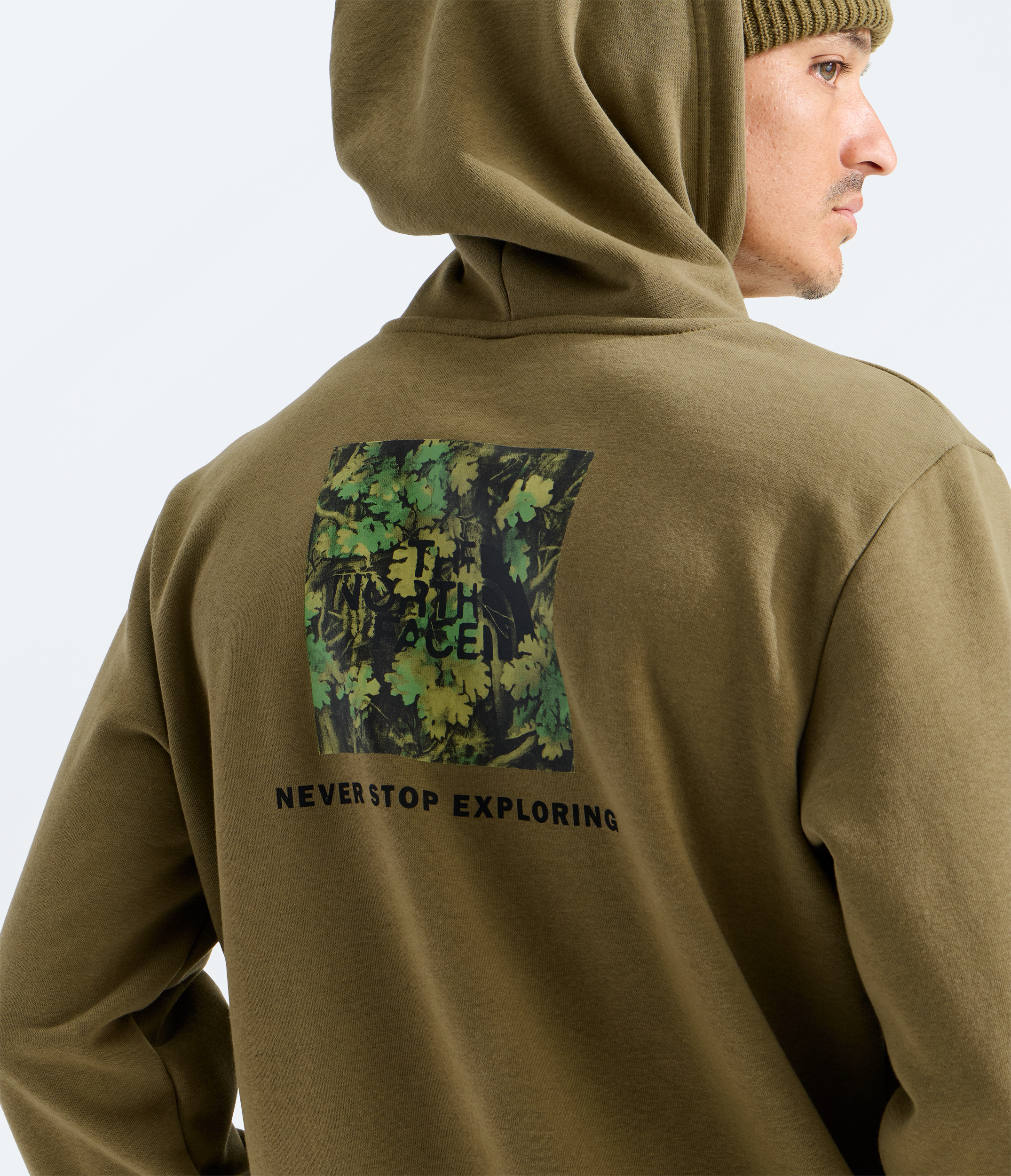 Men’s Evolution Yosemite Oak Print Regular Hoodie