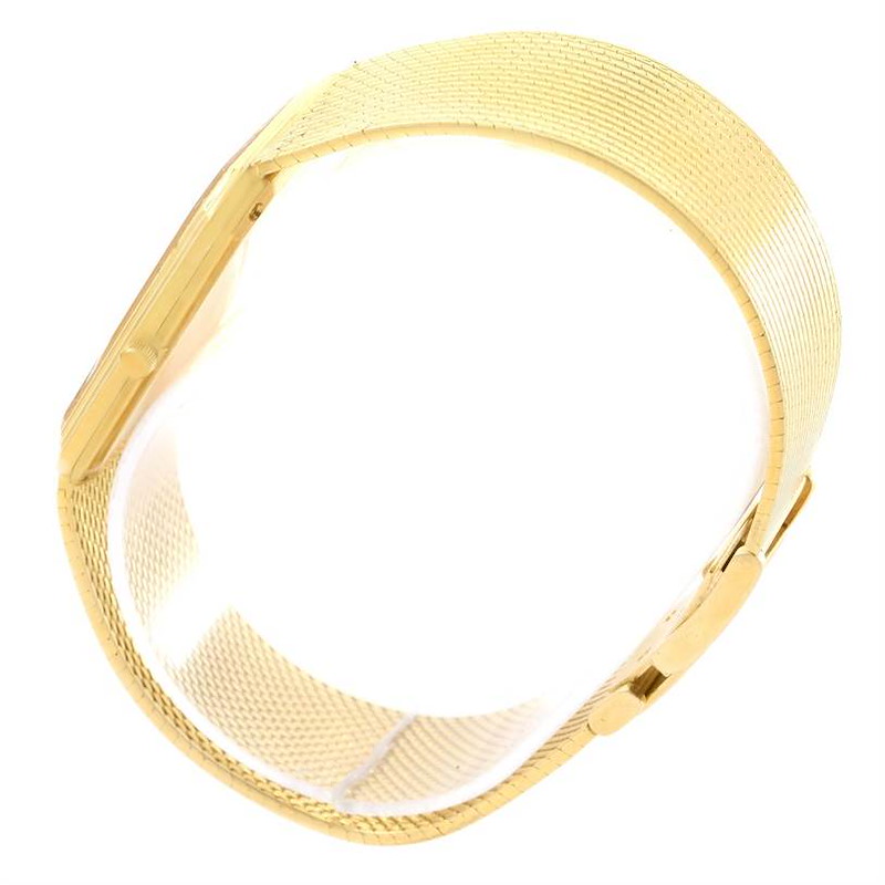 Audemars Piguet 18K Yellow Gold Black Dial Manual Winding Watch 4013