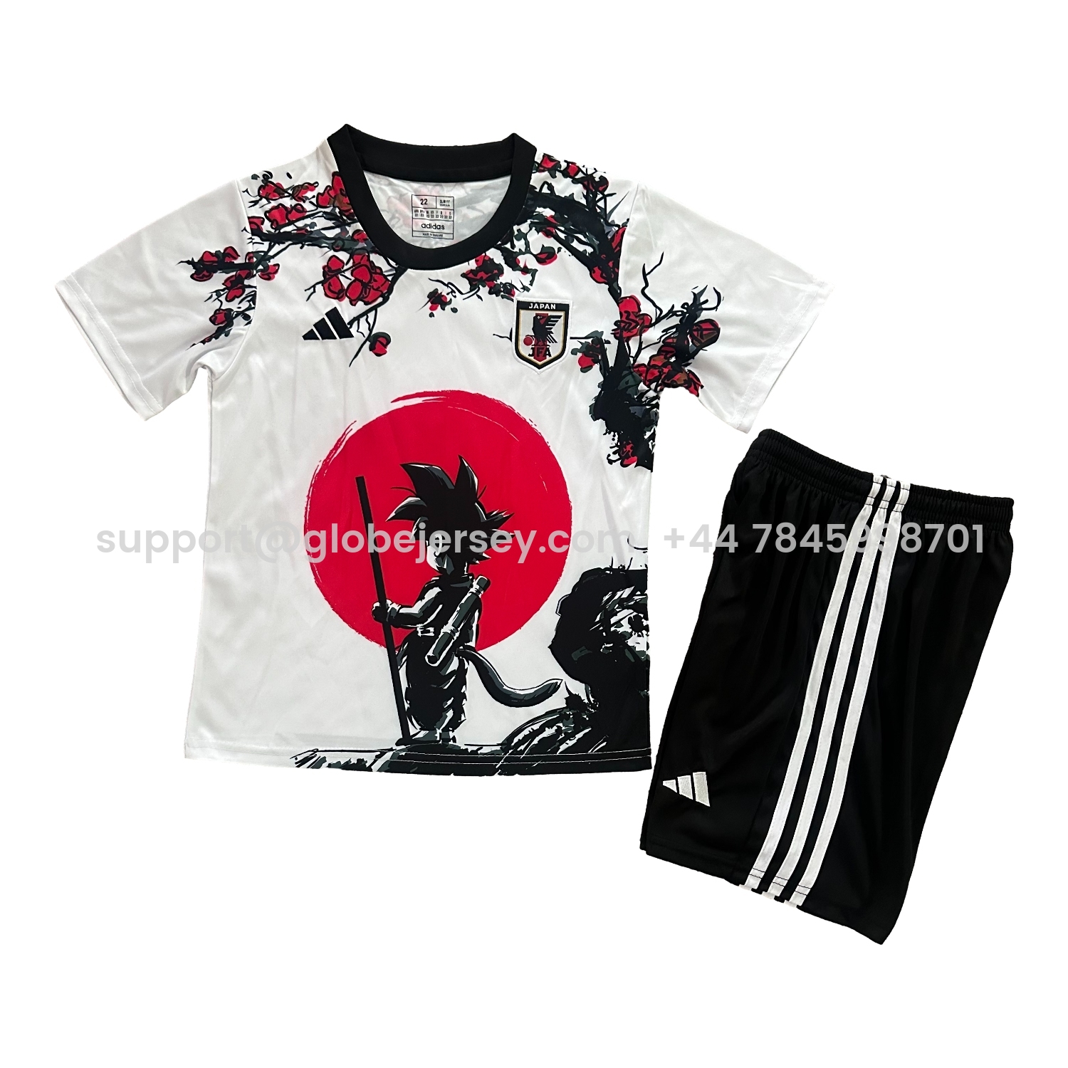 Japan 25-26 Little Son Goku At Sunset White Special Kids Kit