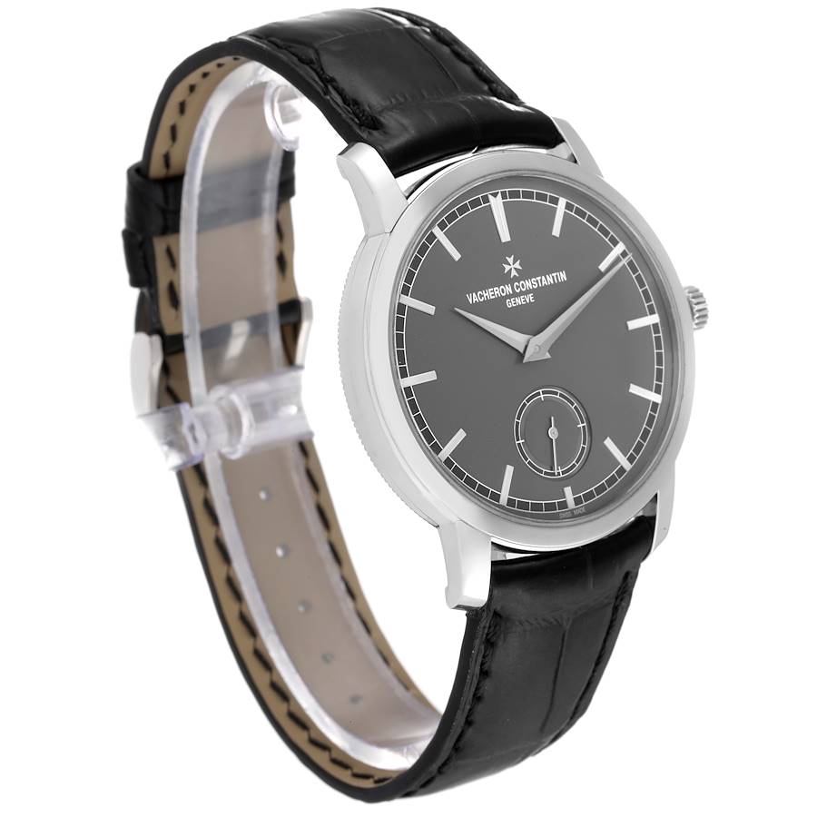 Vacheron Constantin Traditionnelle Platinum Grey Dial Mens Watch 82172