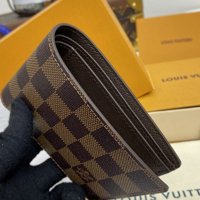 Louis Vuitton Multiple Wallet Brown Grid