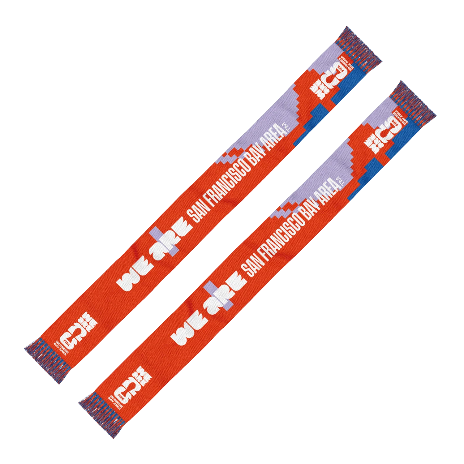 2026 World Cup Host City San Francisco Bay Area Scarf