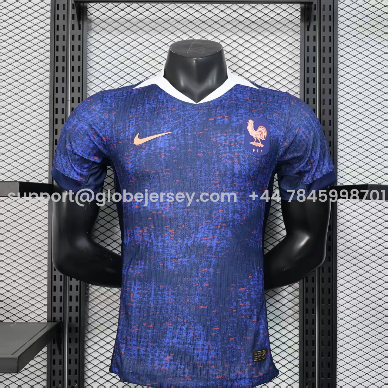 France 2025 Women's Team Home Jersey - Men's Player Version