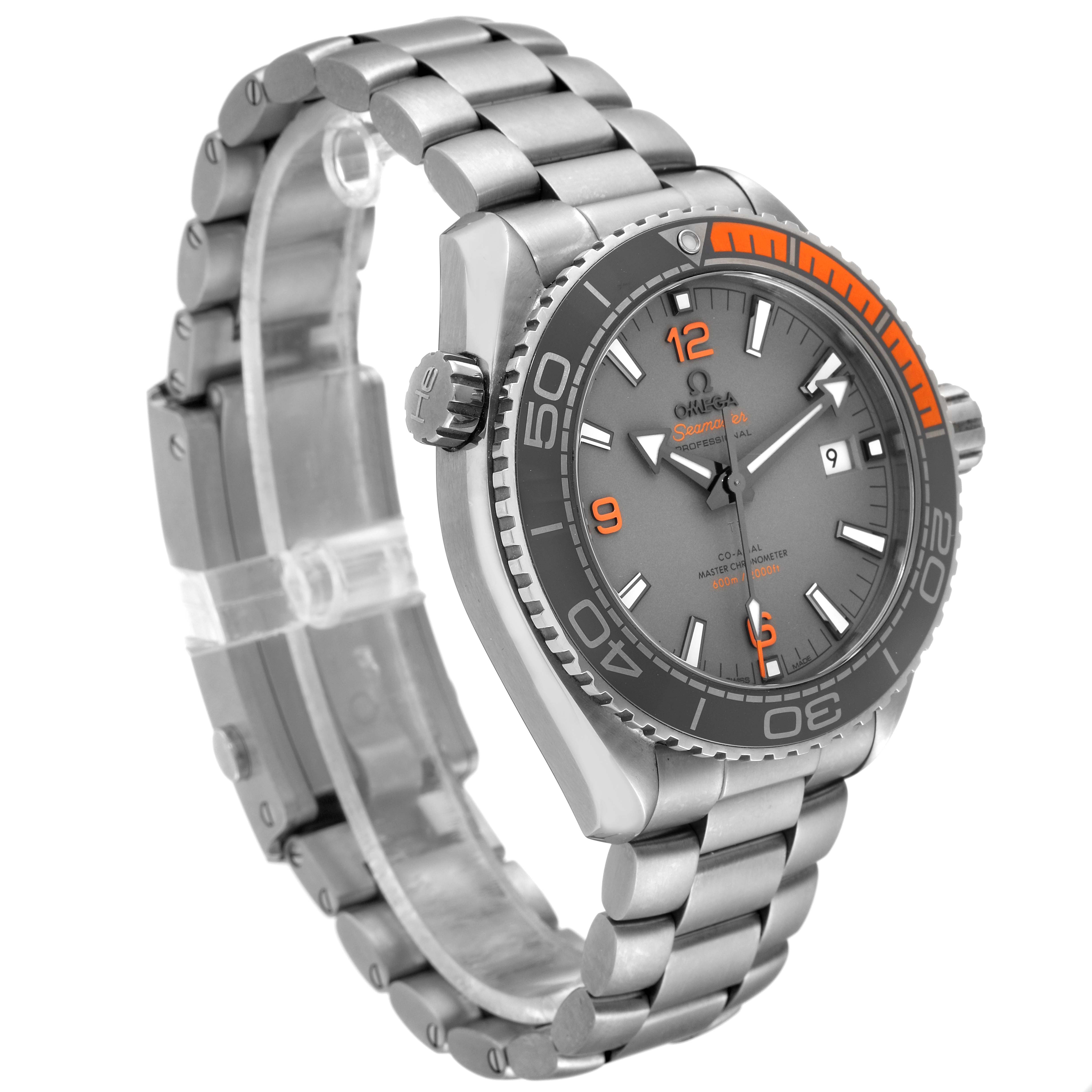 Omega Planet Ocean Co-Axial Titanium Mens Watch 44.0 MM 215.90.44.21.99.001