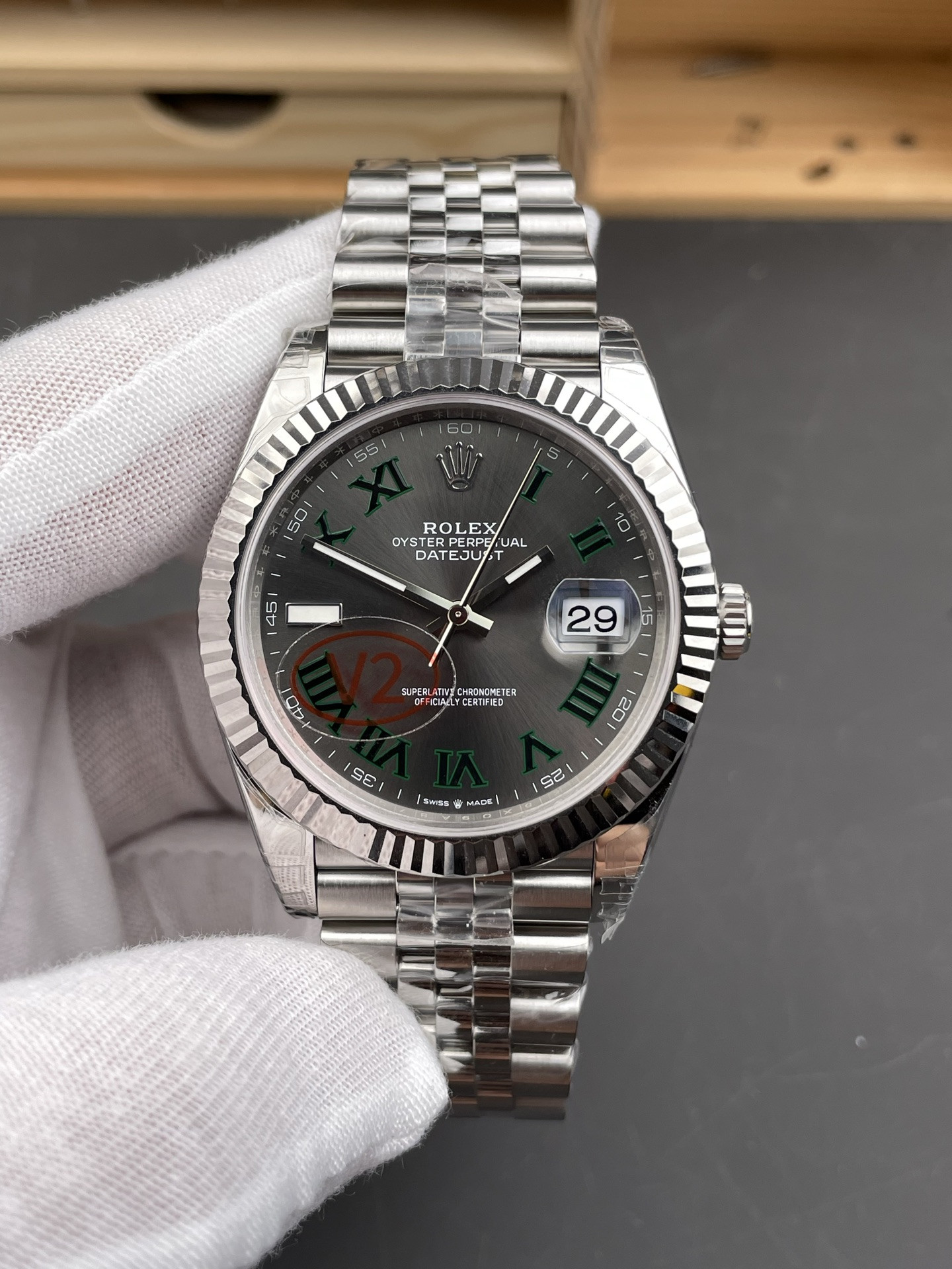 Wimbledon Datejust V2 Version