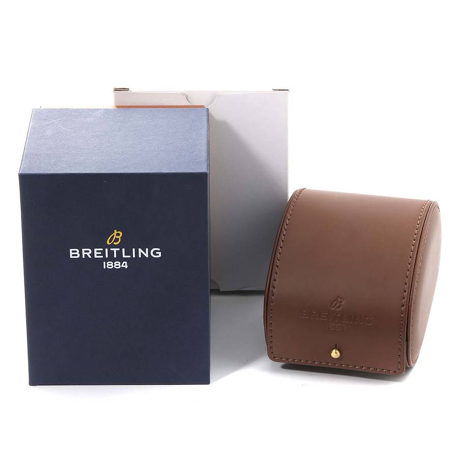 Breitling Superocean II Blue Dial Steel Mens Watch A17367