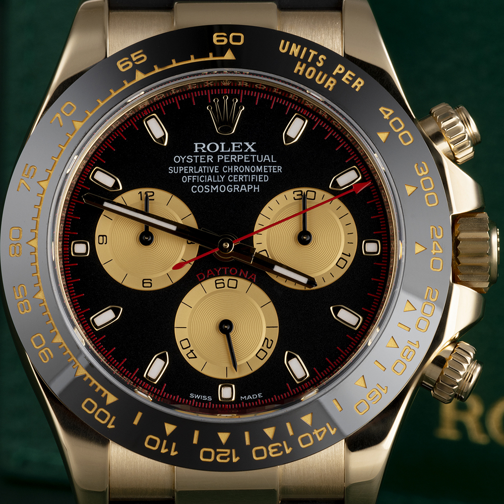 ?Big Discount-Rolex Cosmograph Daytona Gold M116518LN Series New