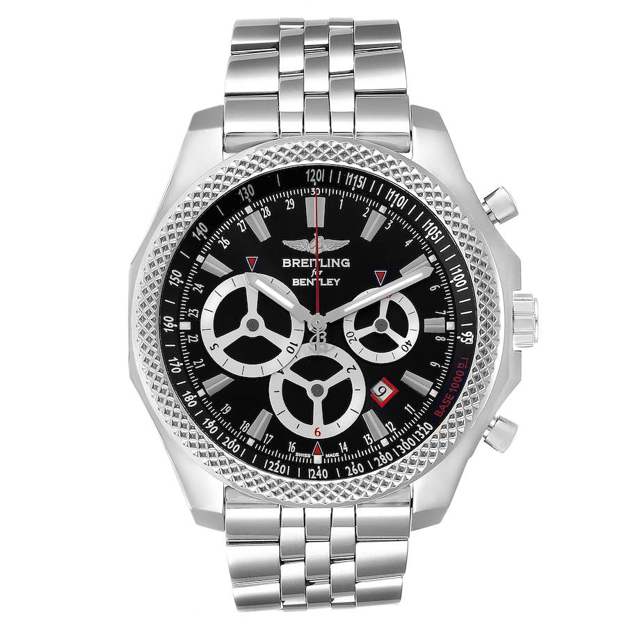 Breitling Bentley Barnato Racing Black Dial Mens Watch A25366