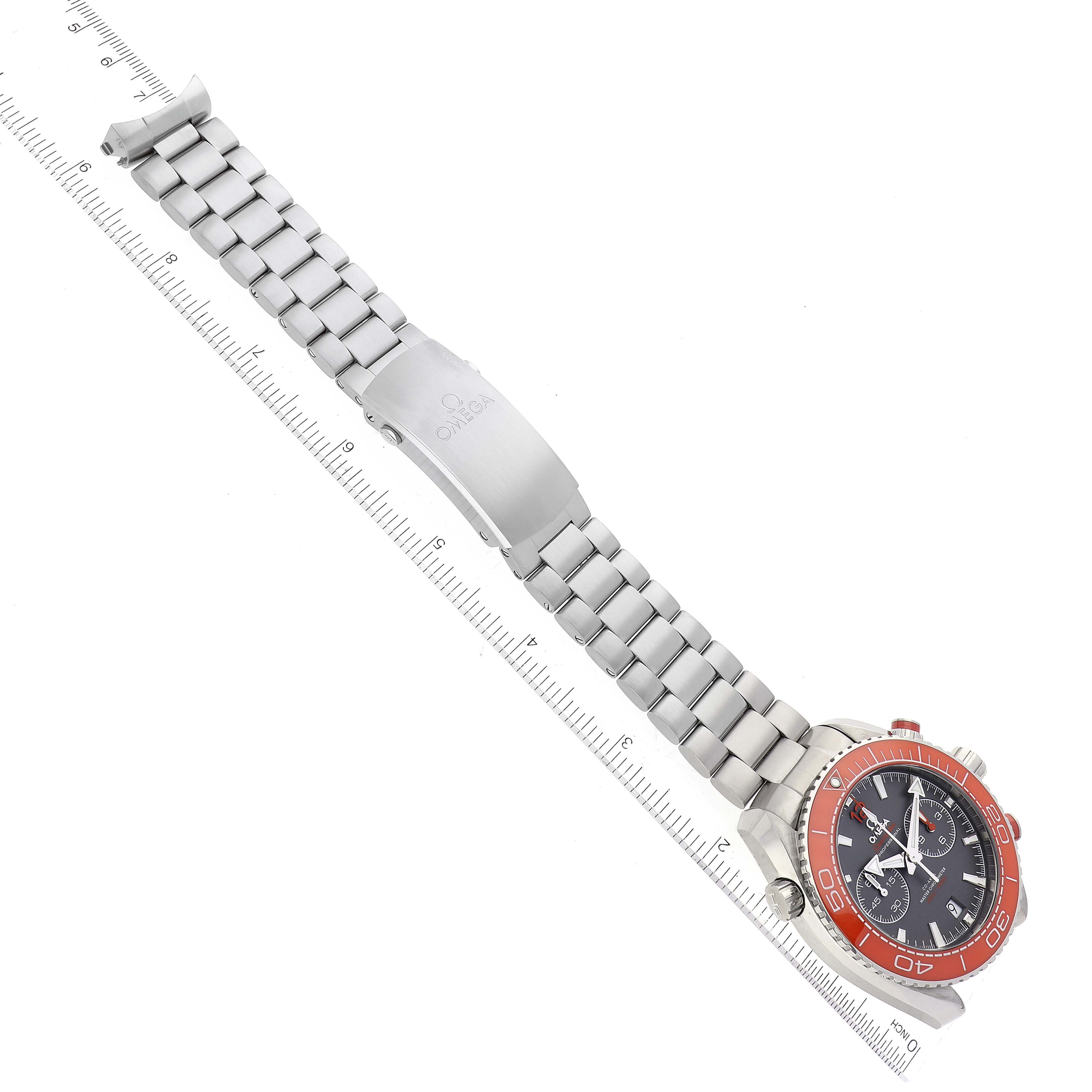 Omega Planet Ocean Chronograph Steel Mens Watch 45.5 MM 215.30.46.51.99.001
