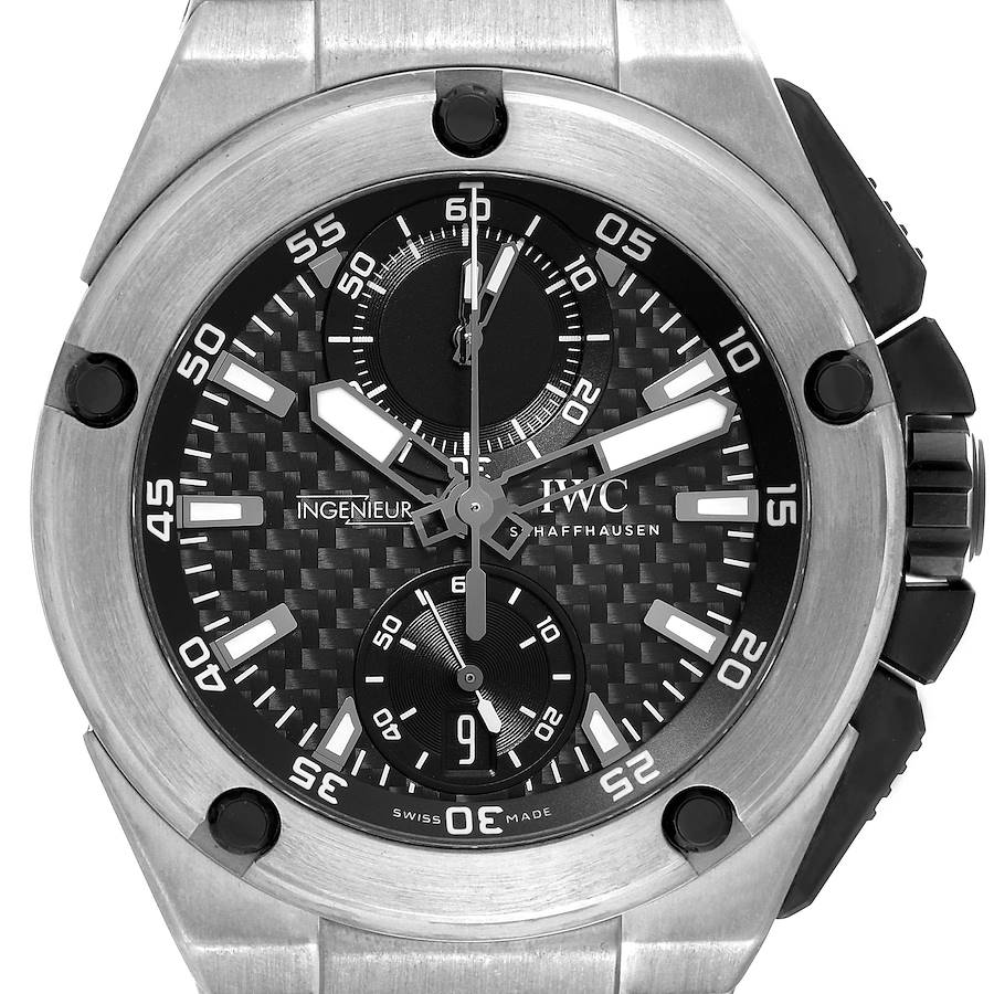 IWC Ingenieur Chronograph Lewis Hamilton Limited Edition Titanium Mens Watch IW379602