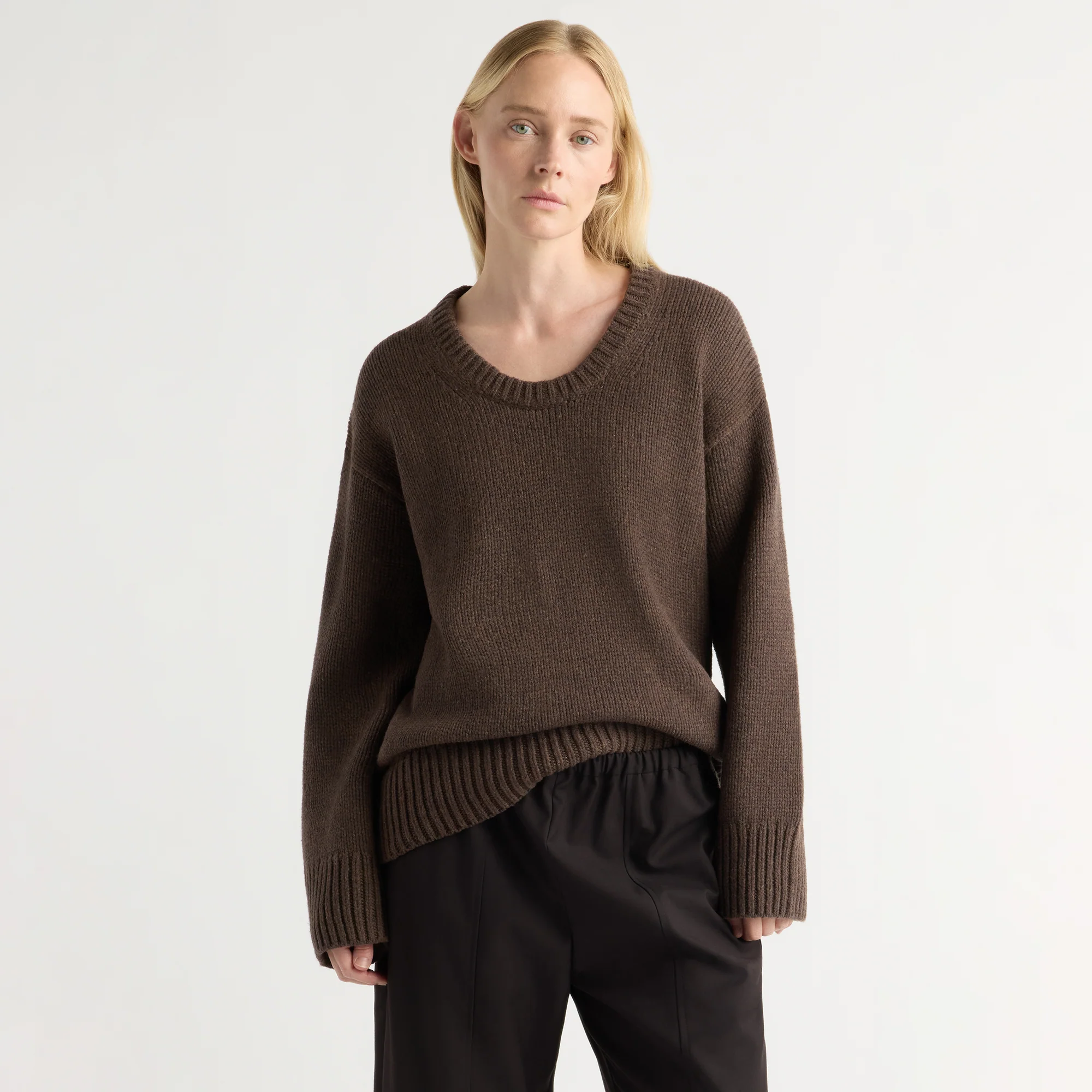 Archie Deep U-Neck Sweater