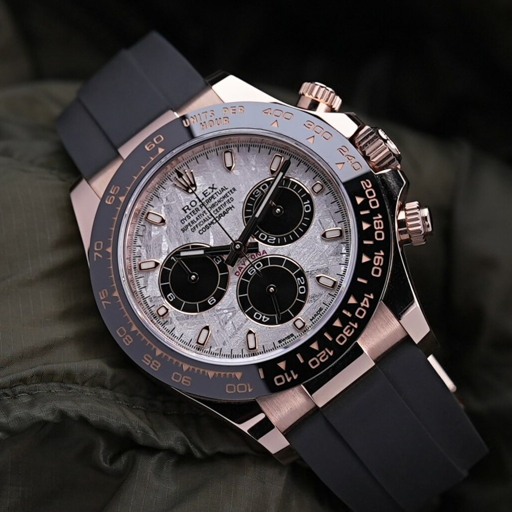 Rollie-The Crown Cosmograph Daytona Yellow Gold Meteorite Roes gold/gold/silver