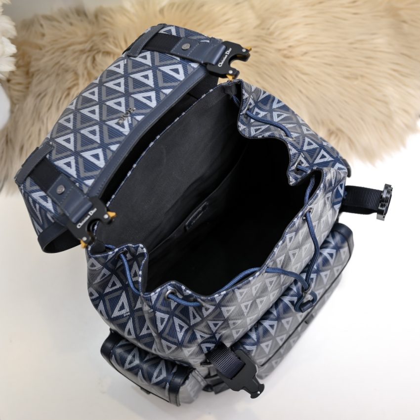Replica Dior Hit The Road Backpack Blue Diamond
