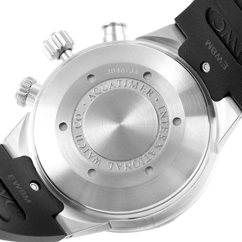 IWC Aquatimer Automatic Chronograph Day Date Mens Watch IW371933