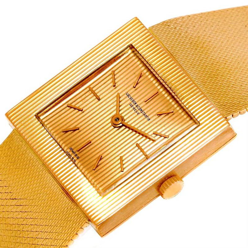 Vacheron Constantin 18K Yellow Gold Mens Watch 7293
